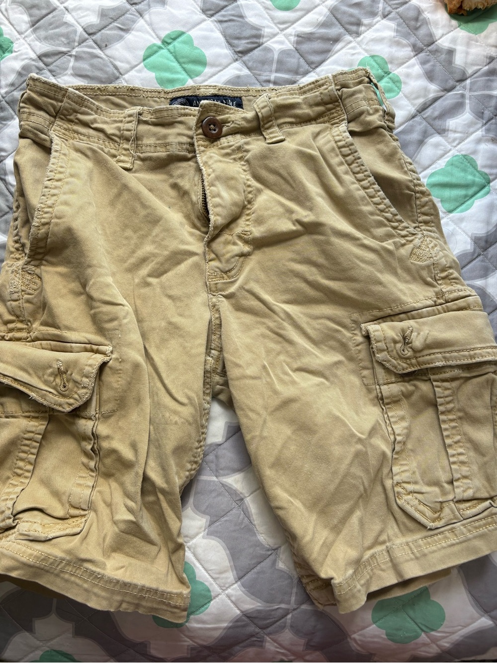 American Eagle Outfitters Khaki Cargo Shorts